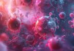 3D illustration of immune system cells responding to inflammation, symbolizing BTK inhibitor action in rare autoimmune diseases