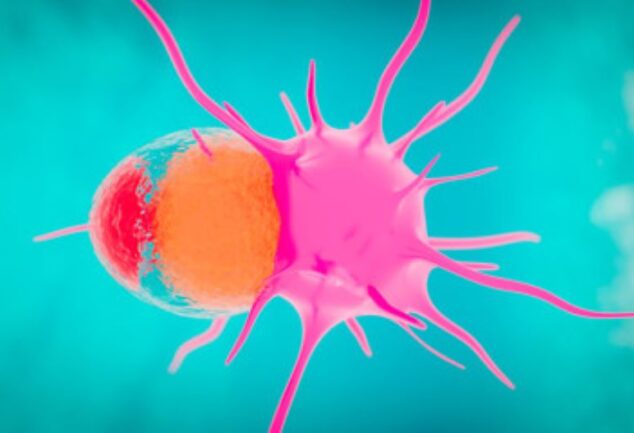 Microscope image symbolising HER2-positive breast cancer