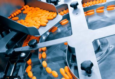 Oral GLP-1 therapy tablet manufacturing on pharmaceutical production line