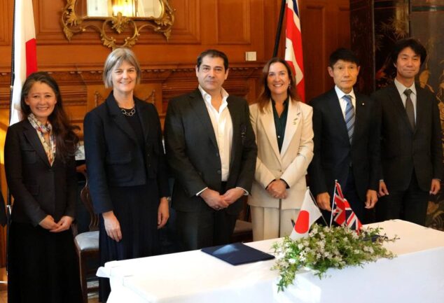 Oxford Nanopore A.D.A.M. Innovations genomic collaboration Japan signing event