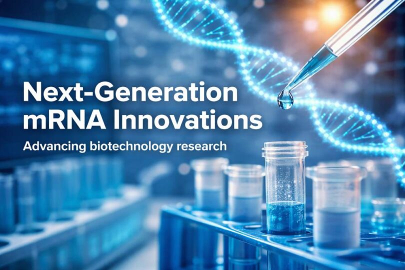 next-generation mRNA innovations in biotechnology research laboratory
