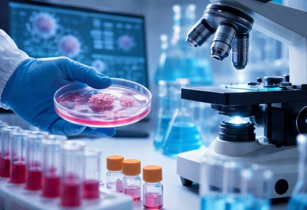 metastatic colorectal cancer study immunotherapy research in laboratory