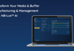 NB-Lux AI digital platform for media and buffer manufacturing management